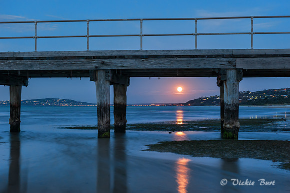 Moon under Pier